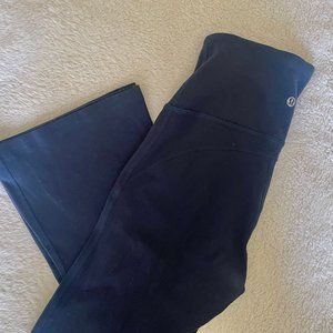 Lululemon Groove Super-High-Rise Nulu Navy Blue Leggings